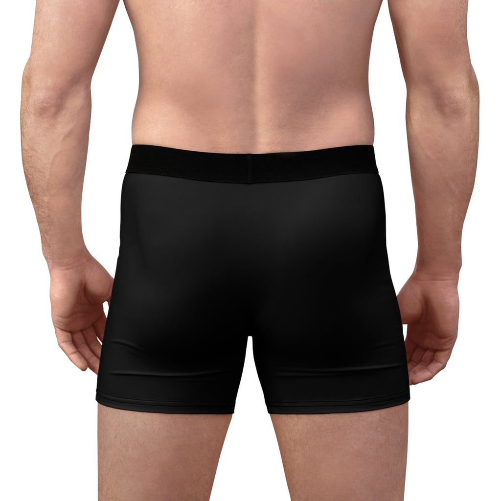 Boxer Briefs — Black 'FUTUREWEAR' Side Script Performance Underwear