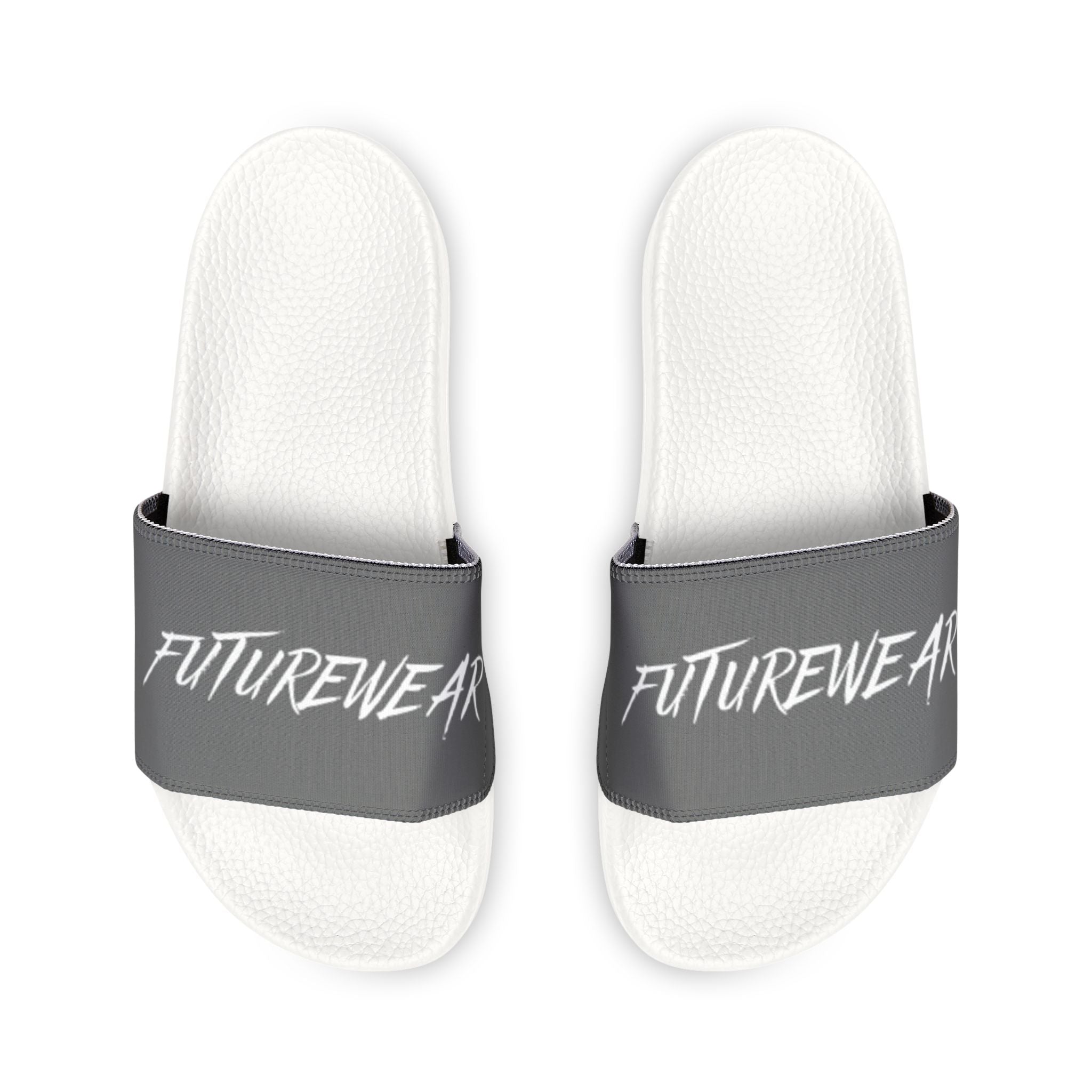 Men's Slide Sandals — Adjustable Removable Strap ‘FUTUREWEAR’ Casual Pool & Lounge Slides