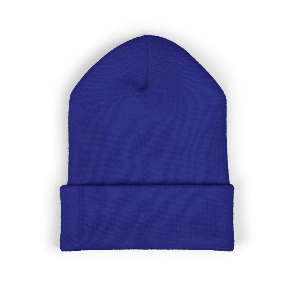 FUTUREWEAR Embroidered Cuffed Beanie — Minimal Streetwear Knit Hat