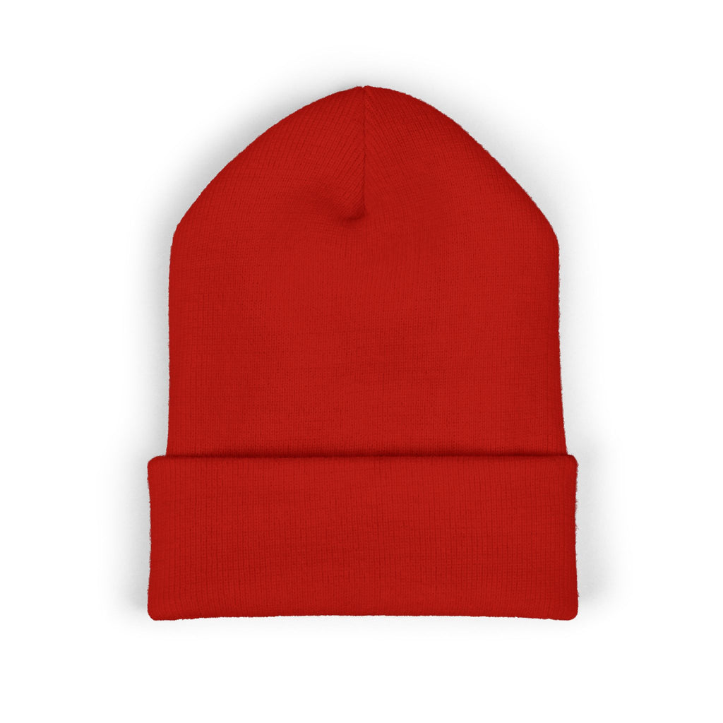 FUTUREWEAR Embroidered Cuffed Beanie — Minimal Streetwear Knit Hat