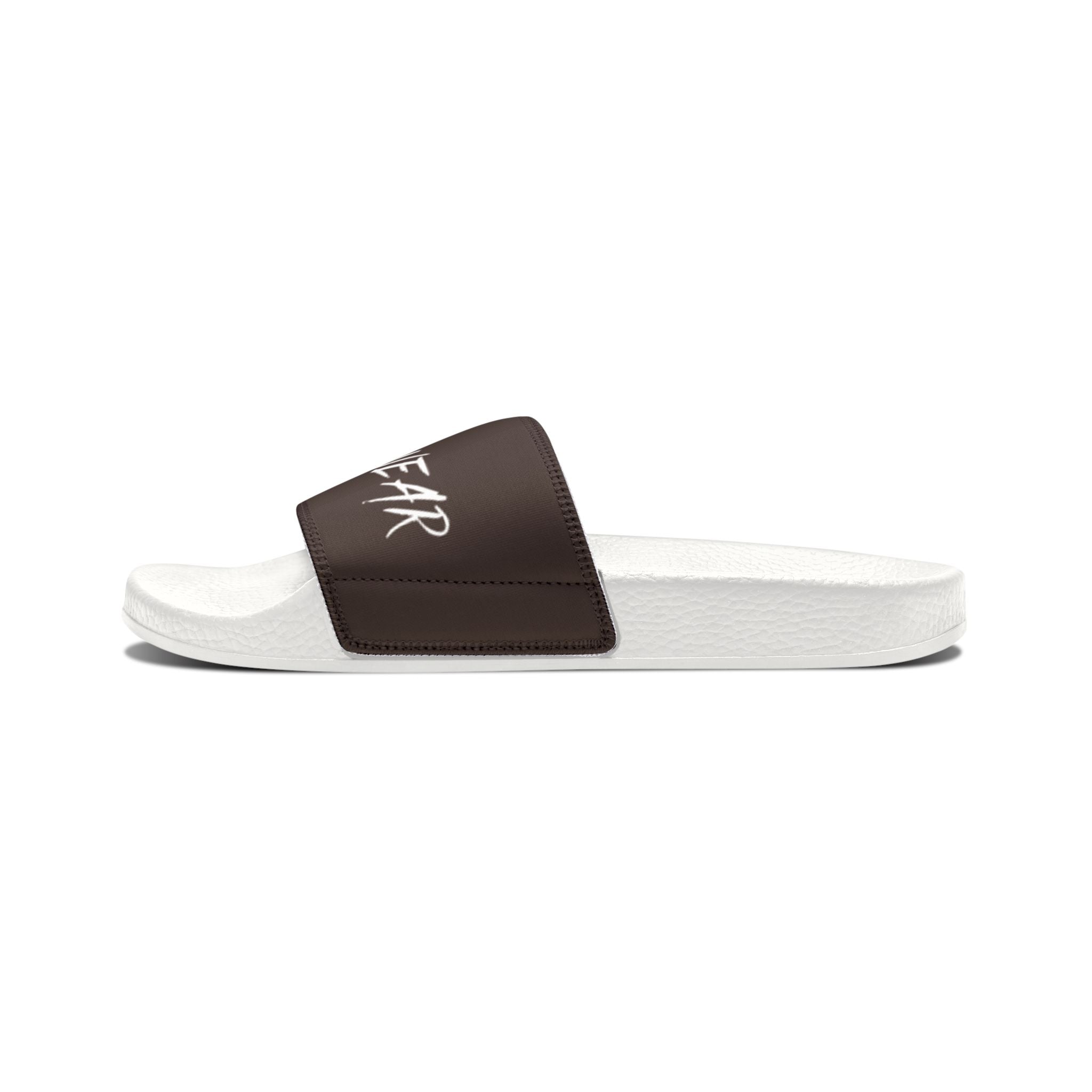 Removable-Strap Slide Sandals — 'FUTUREWEAR' Logo Casual Pool & Beach Slides