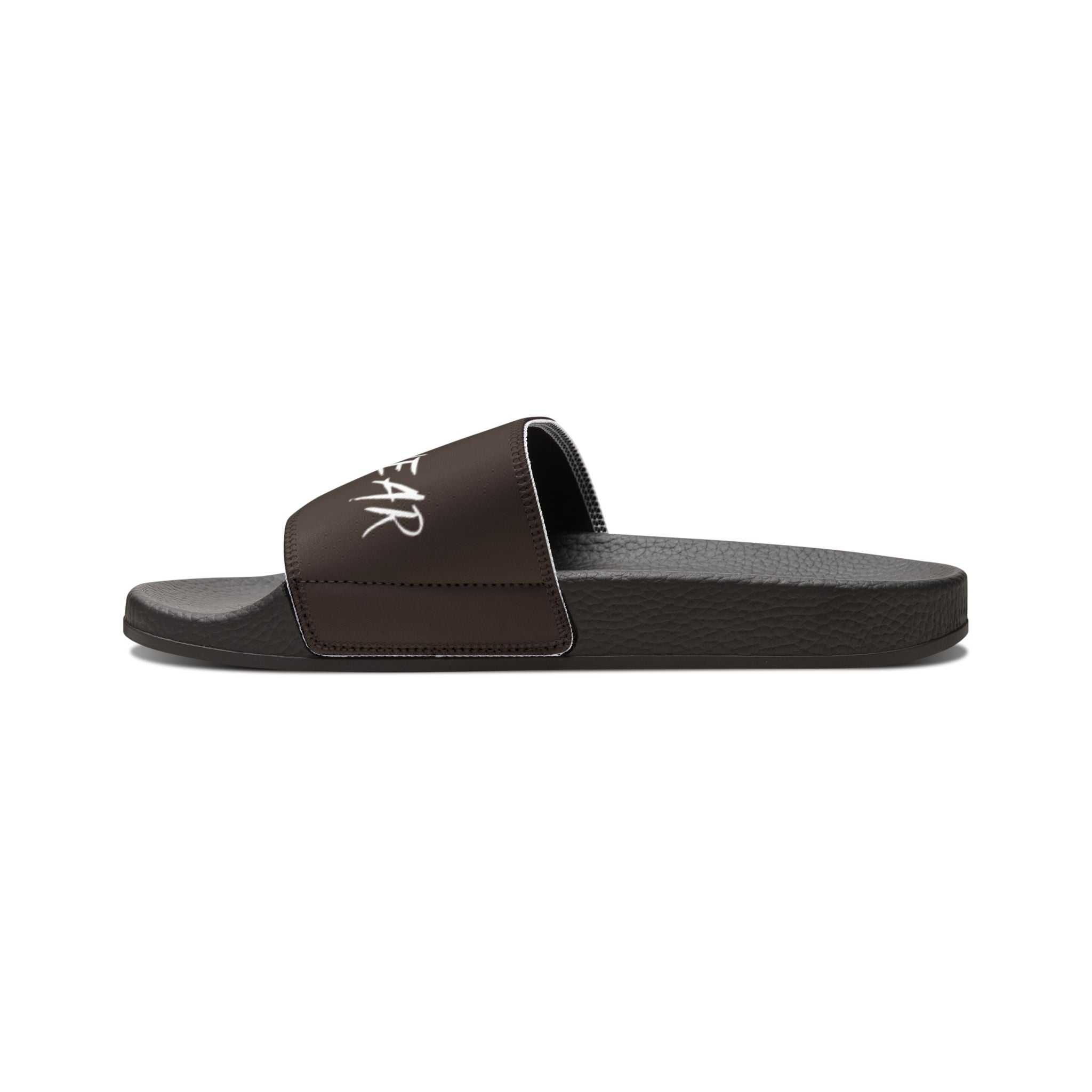 Removable-Strap Slide Sandals — 'FUTUREWEAR' Logo Casual Pool & Beach Slides