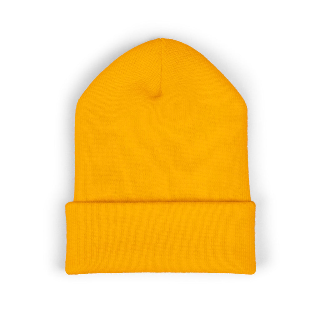 FUTUREWEAR Embroidered Cuffed Beanie — Minimal Streetwear Knit Hat