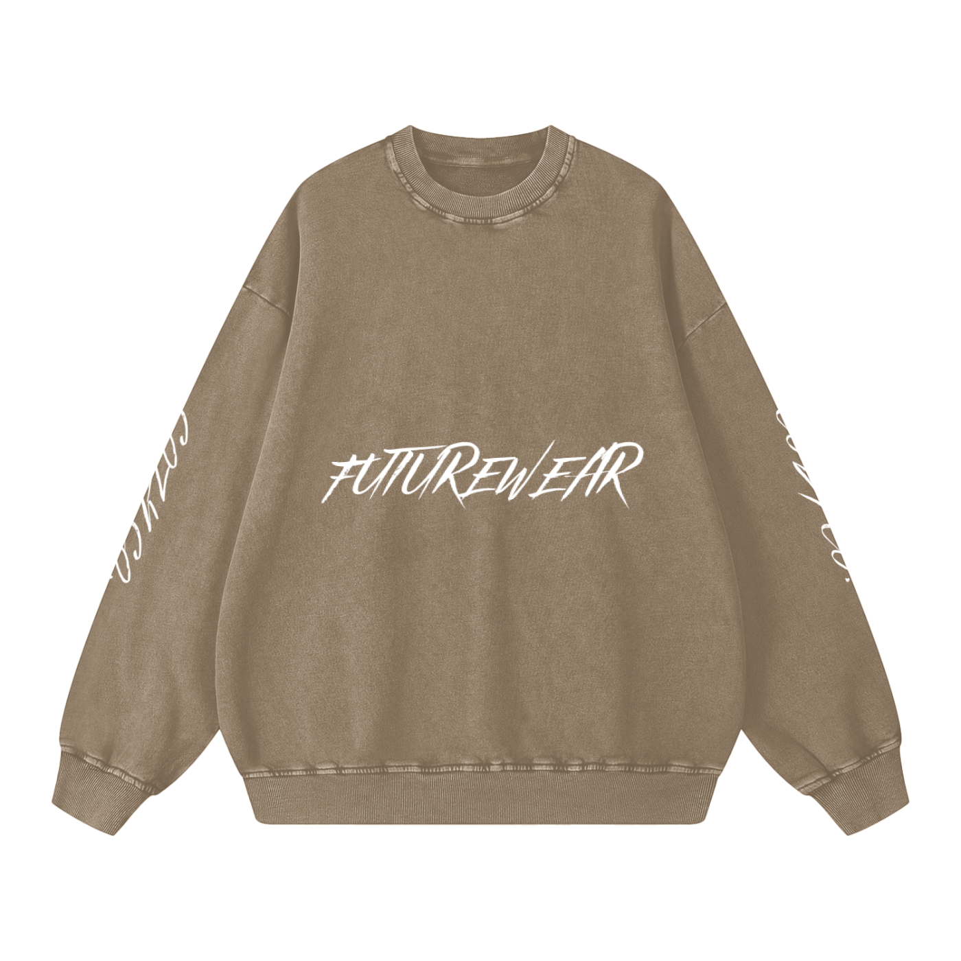 Demon Slayer Snow Washed Oversized Sweatshirt