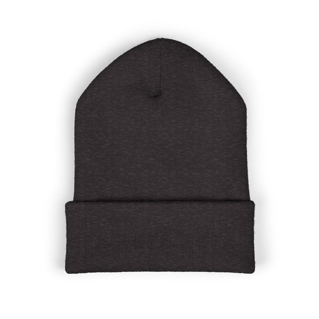 FUTUREWEAR Embroidered Cuffed Beanie — Minimal Streetwear Knit Hat