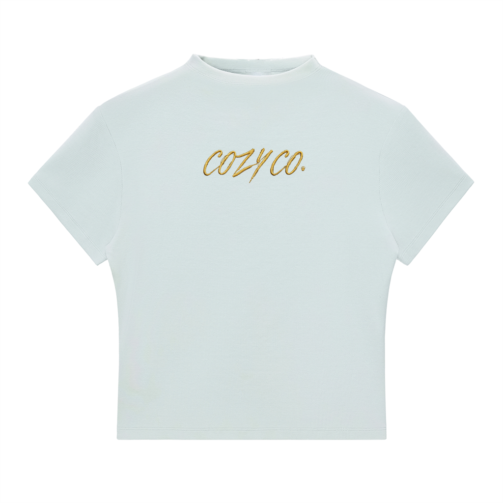 Essential Slim Fit Mock Neck T-Shirt