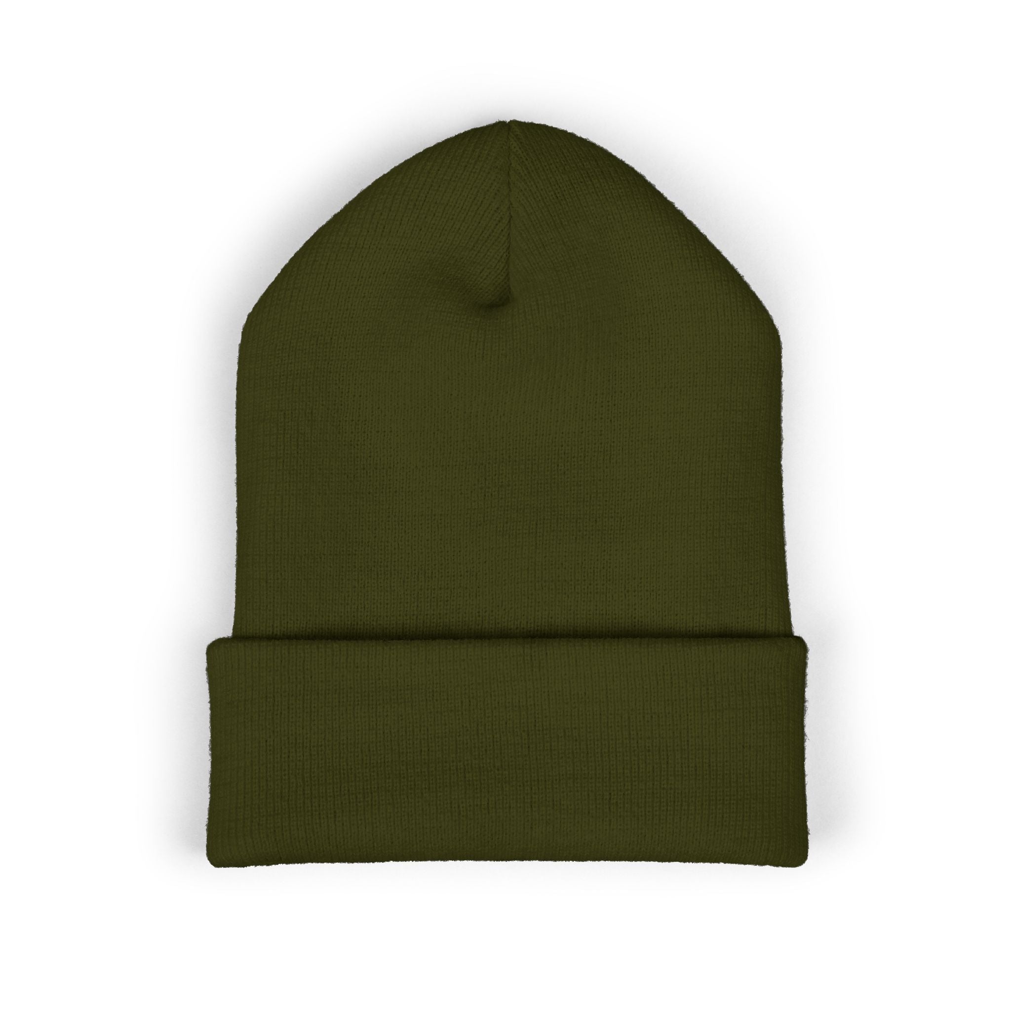 FUTUREWEAR Embroidered Cuffed Beanie — Minimal Streetwear Knit Hat