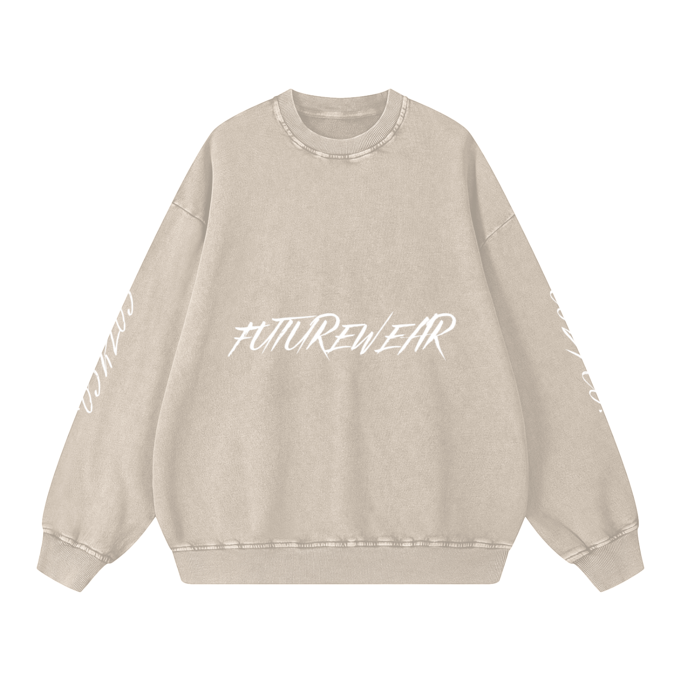 Demon Slayer Snow Washed Oversized Sweatshirt