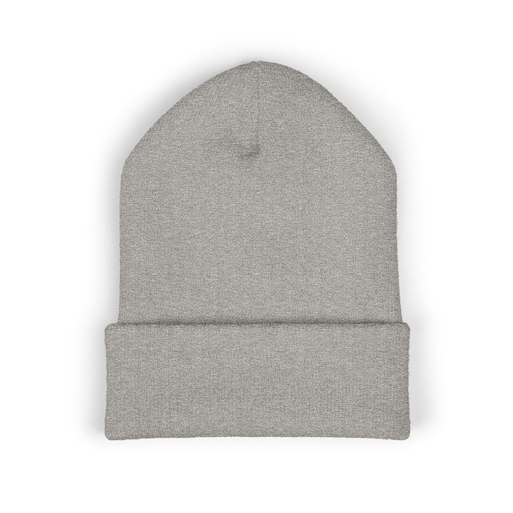 FUTUREWEAR Embroidered Cuffed Beanie — Minimal Streetwear Knit Hat