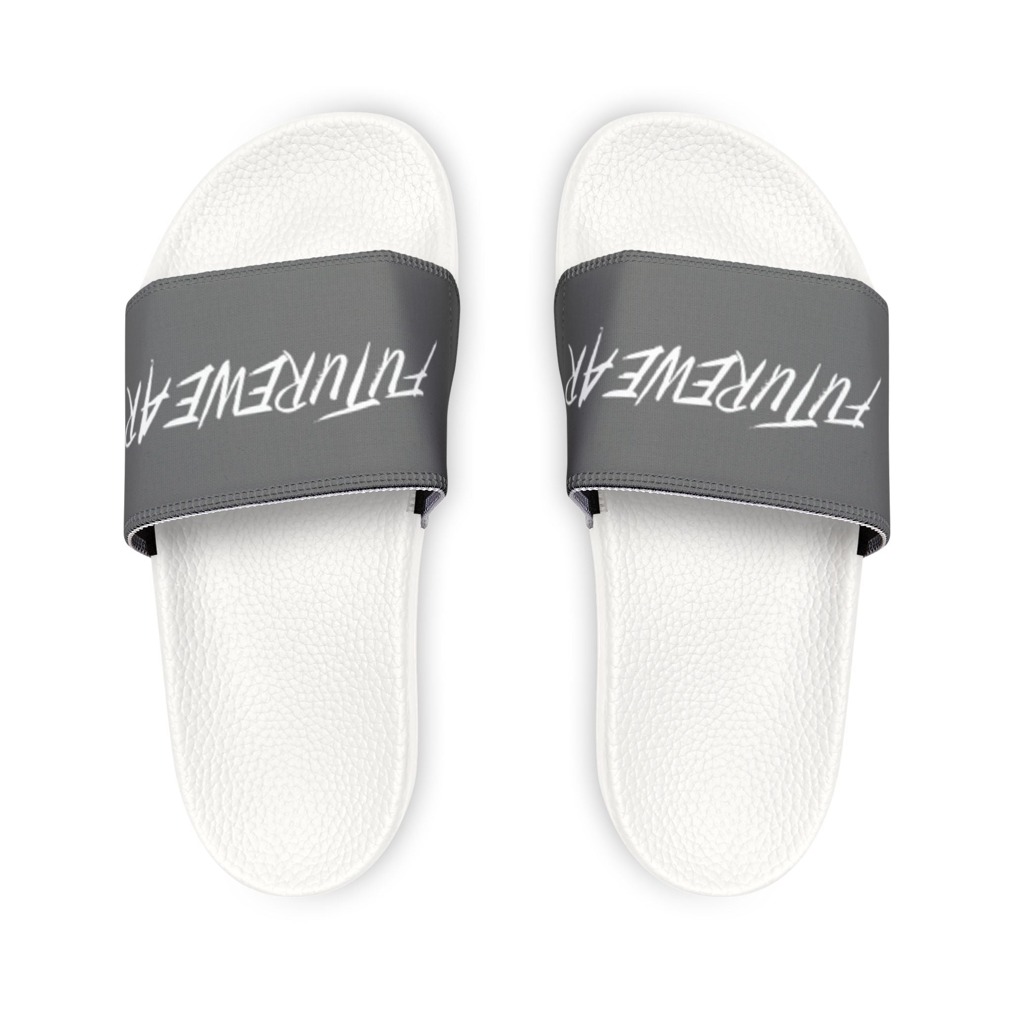 Men's Slide Sandals — Adjustable Removable Strap ‘FUTUREWEAR’ Casual Pool & Lounge Slides