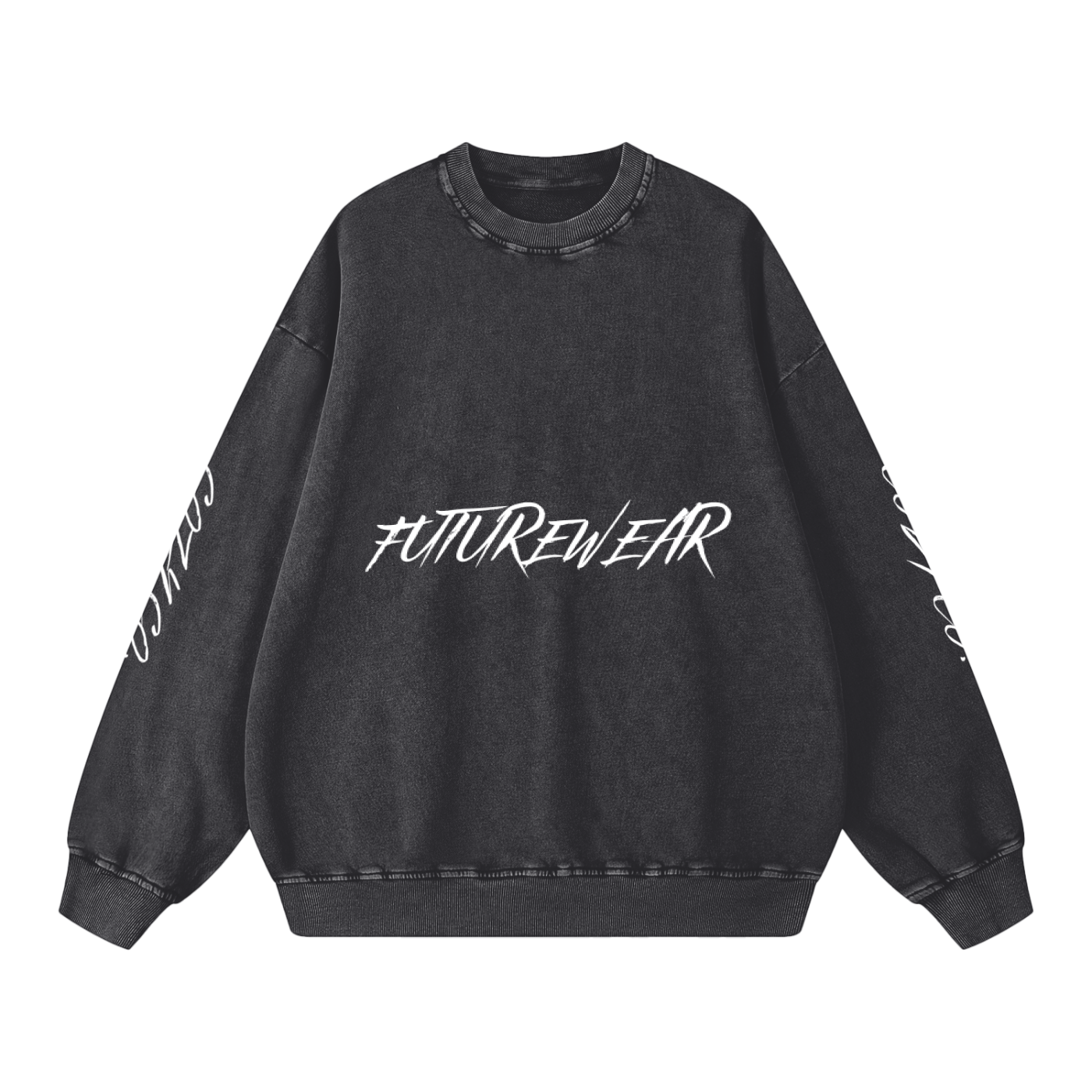 Demon Slayer Snow Washed Oversized Sweatshirt