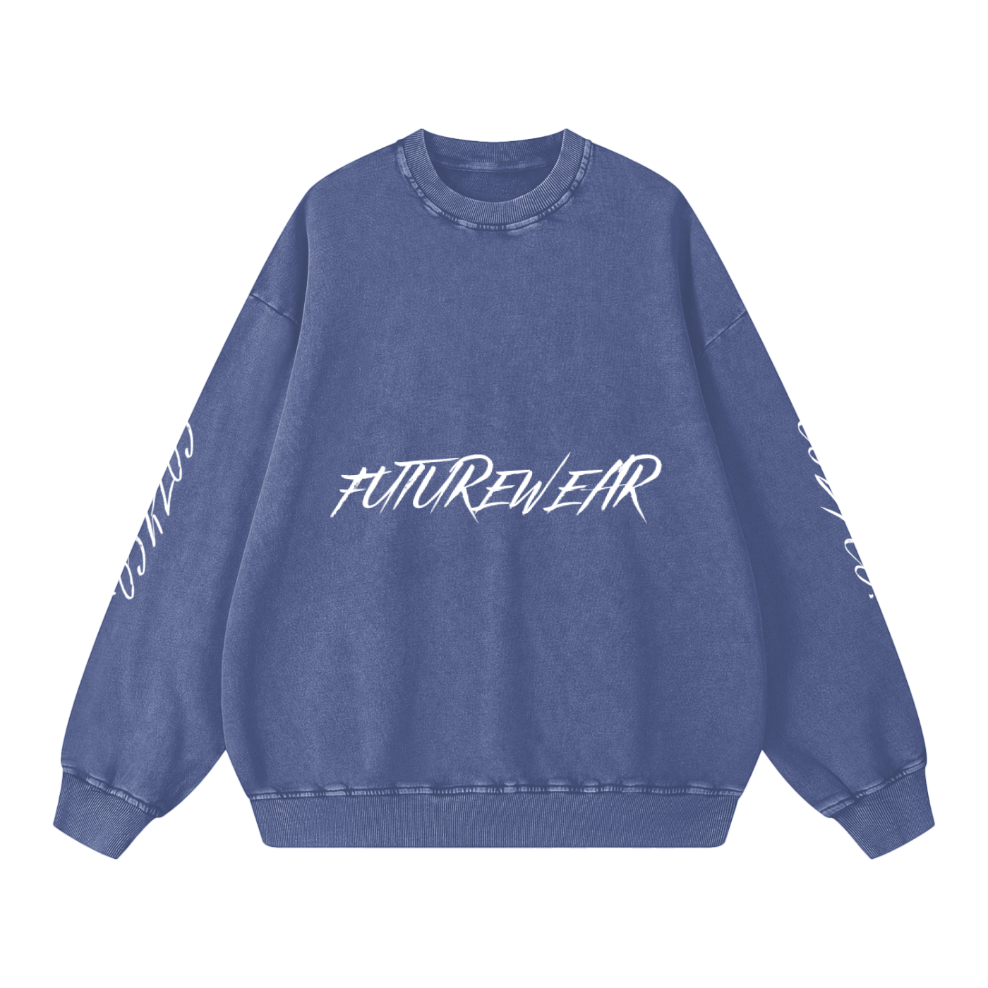 Demon Slayer Snow Washed Oversized Sweatshirt