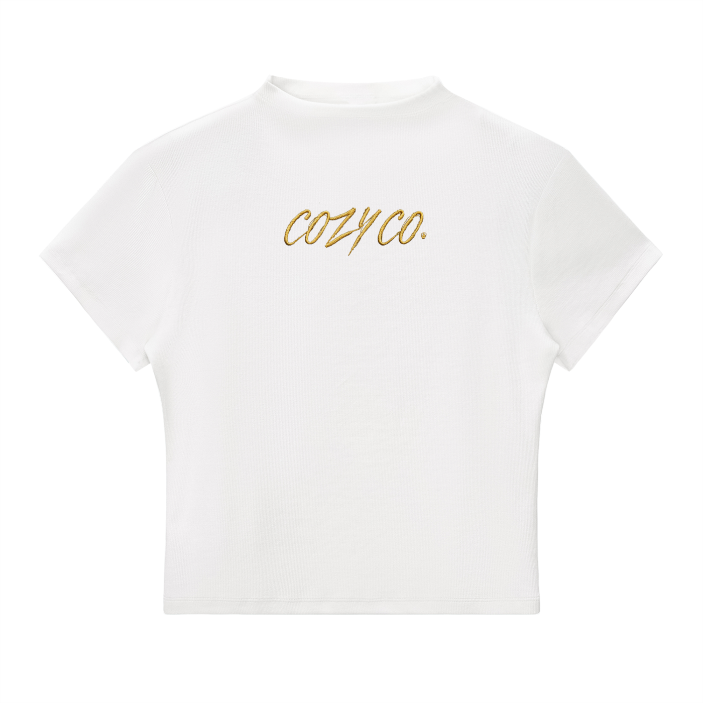 Essential Slim Fit Mock Neck T-Shirt