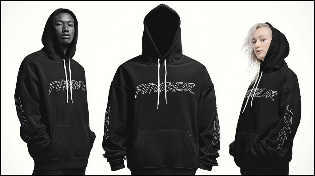 FutureTech hoodie-in gray